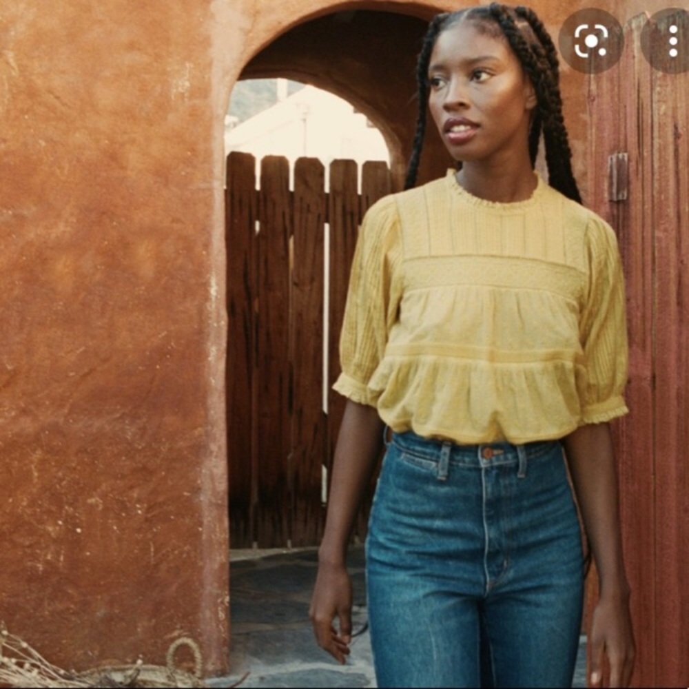 Doen Adnet Top in Wheat